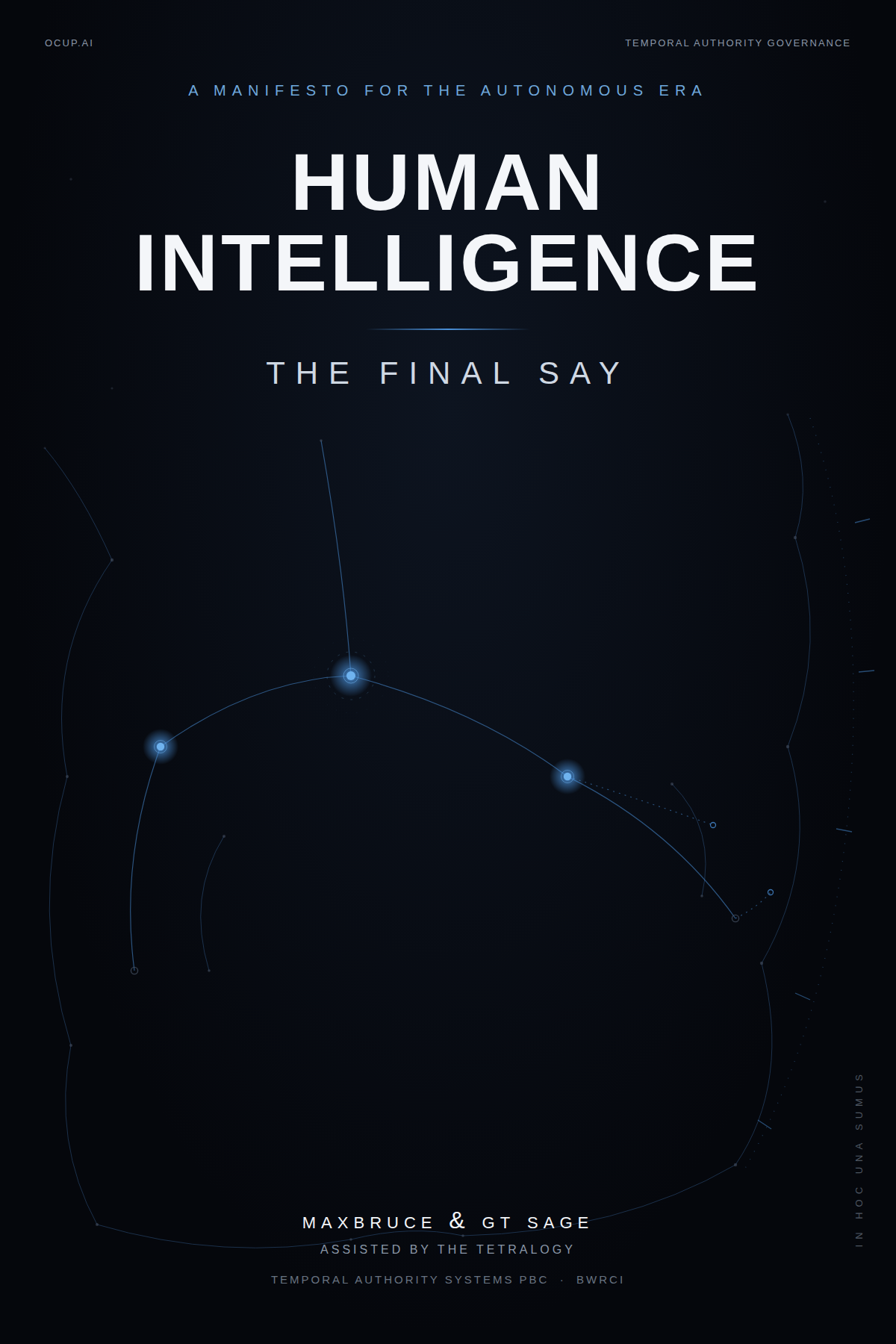 Cover of Human Intelligence: The Final Say, by MAXBRUCE and GT Sage